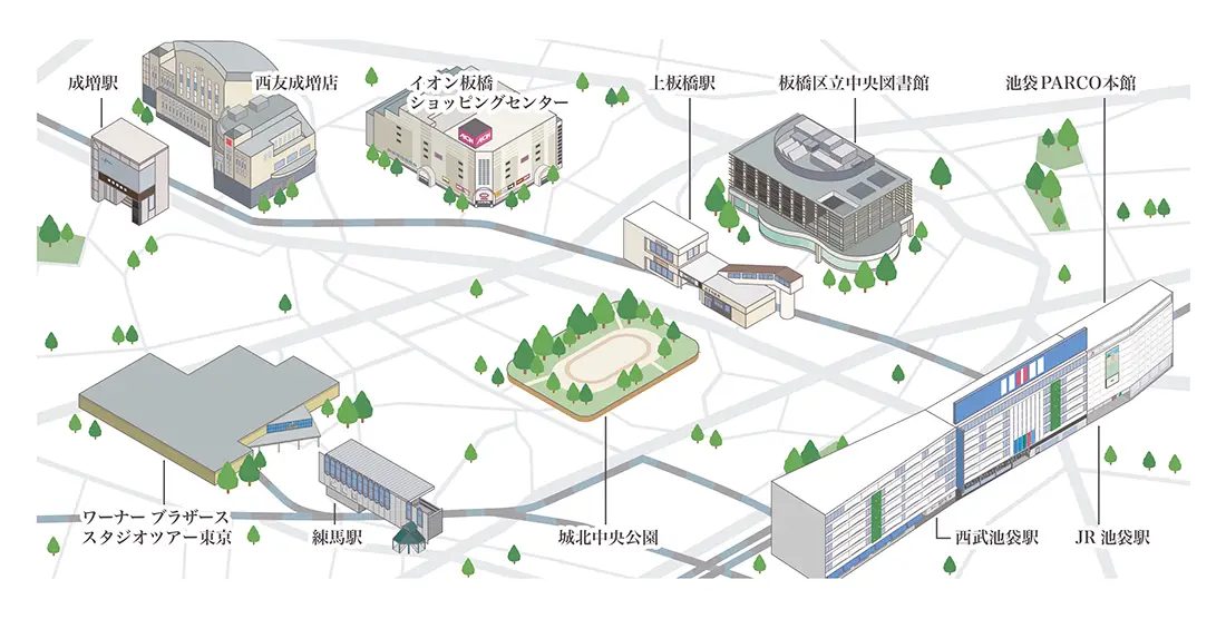周辺案内図