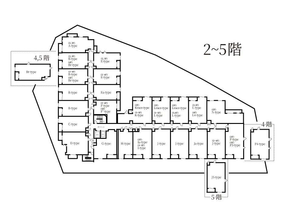 フロア配置図